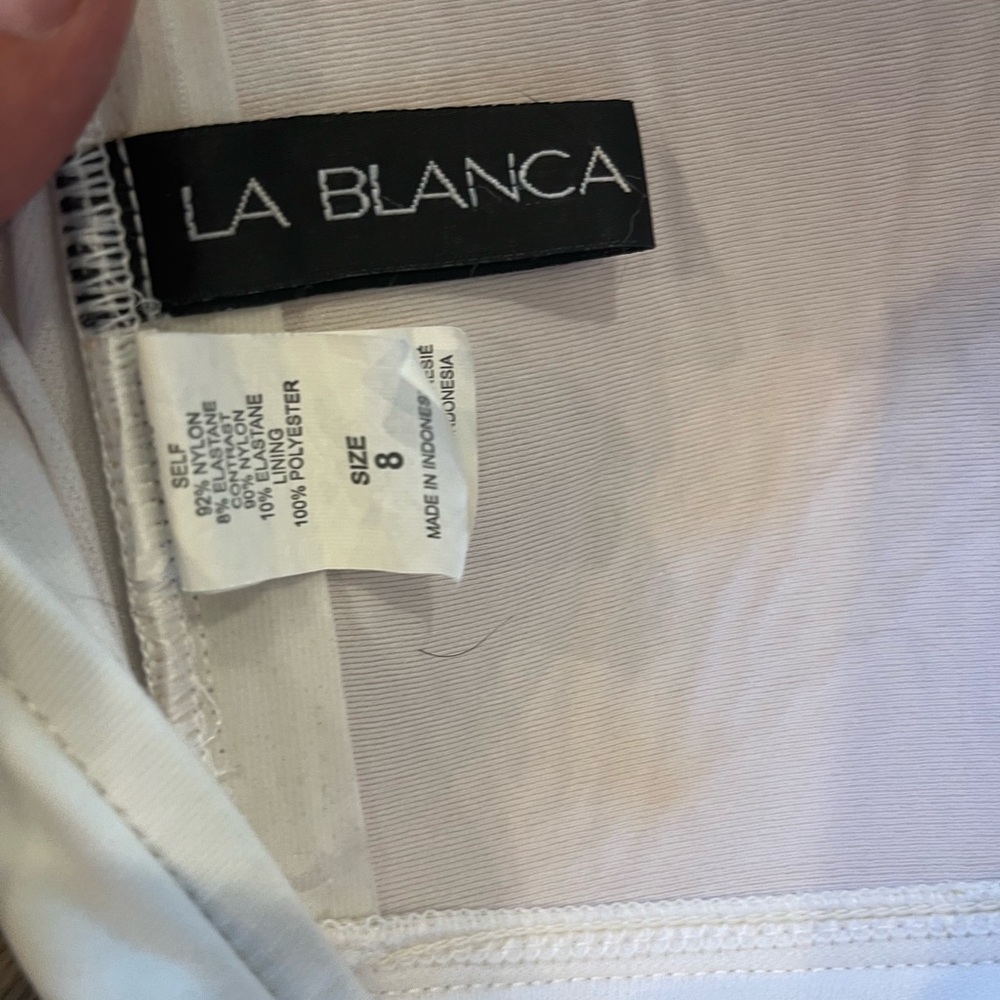La Blanca white swimsuit - Picture 4 of 5
